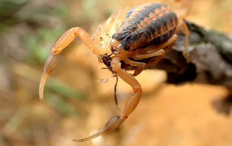 Scorpion On The End Of A Stick